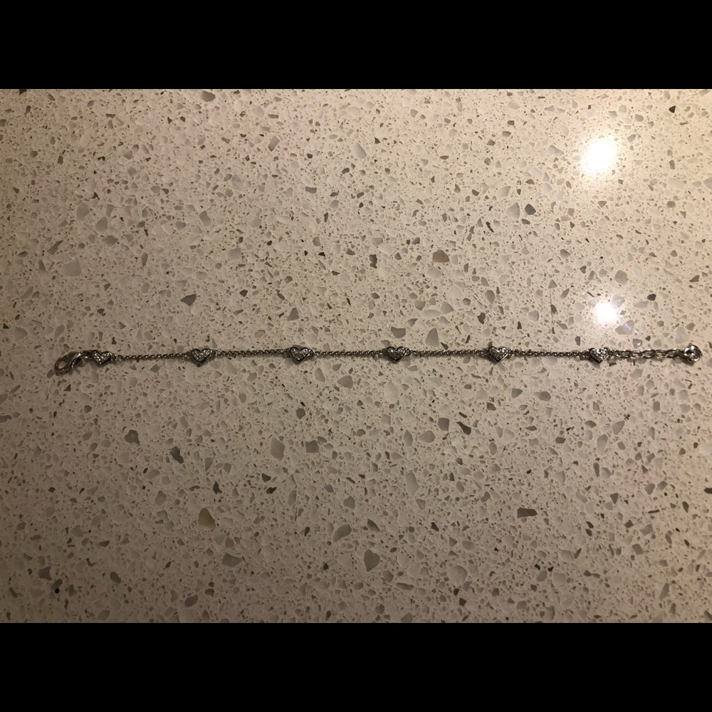 Brighton Silver Heart Bracelet